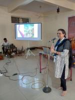 Uttar Bharat Yatra 2025 - Surat Camp, Day 2 (06 March 2025). Sanskrit Sambhashana